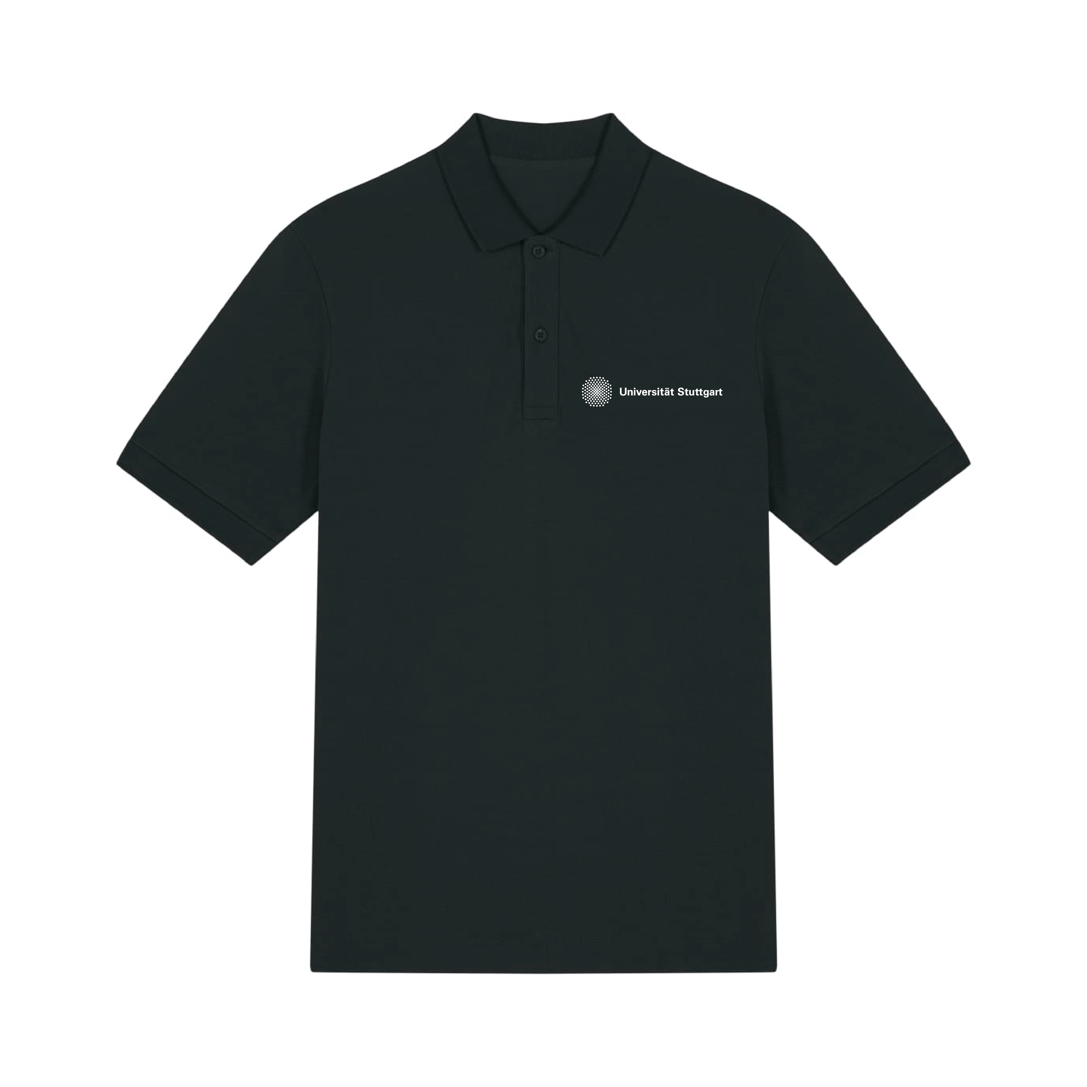 Poloshirt, schwarz