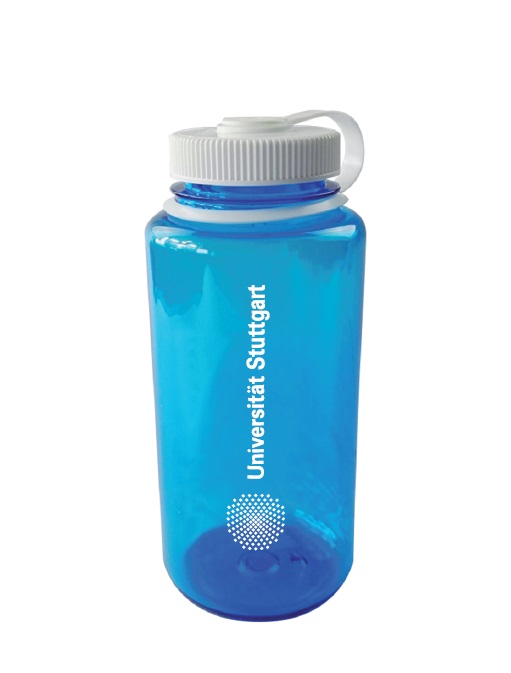 "Nalgene" water bottle, blue